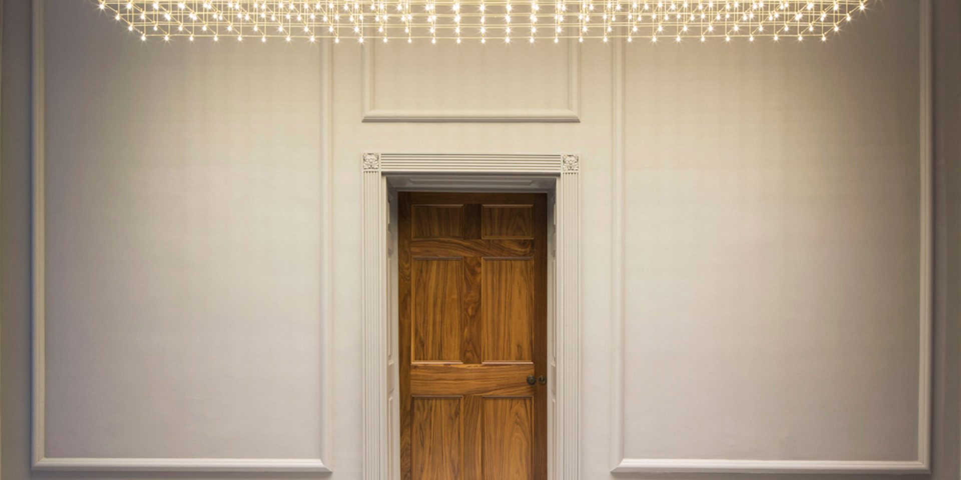 grosvenor-square-lighting-supply Photo of grosvenor square grade II listed building office with period features and contemporary LED lighting design