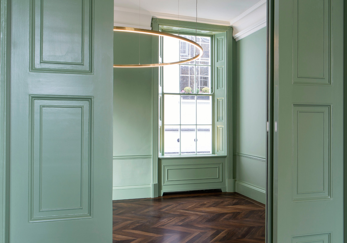 grosvenor-square-office-lighting-design Photo of grosvenor square office lighting design