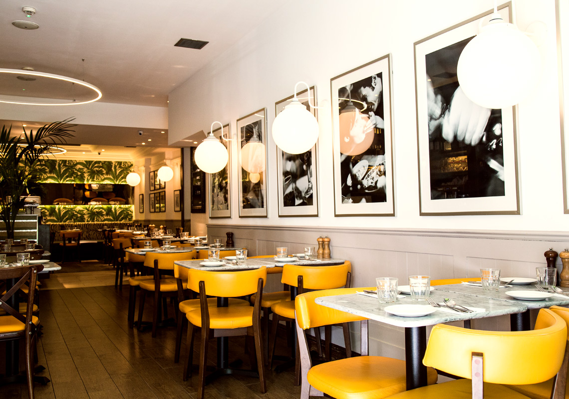 Photo of spaghetti house hospitality restaurant design