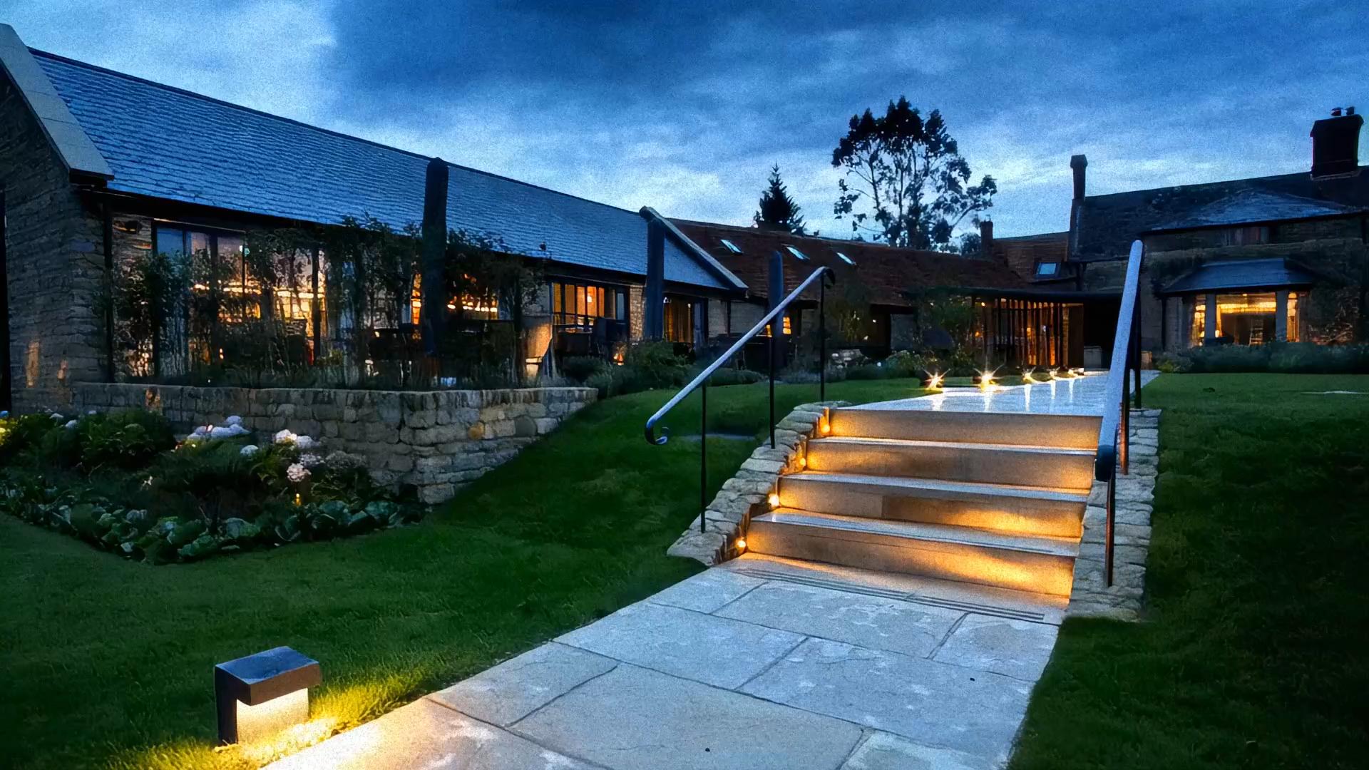 castle ashby outdoors lighting
